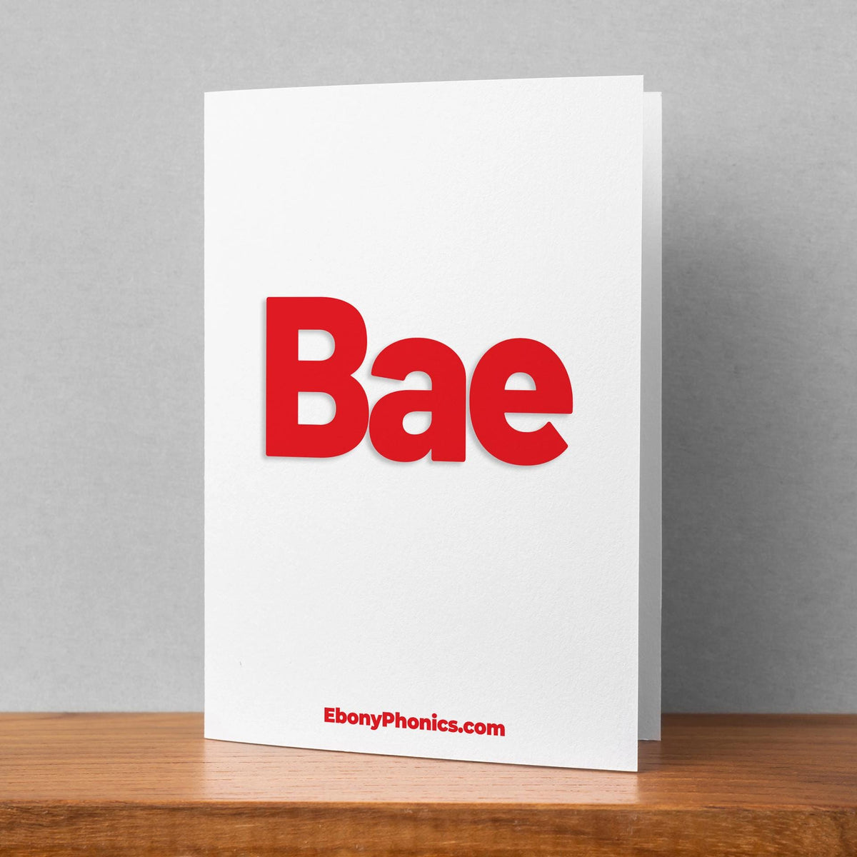 Bae EbonyPhonics Greeting Card - Love and Happiness