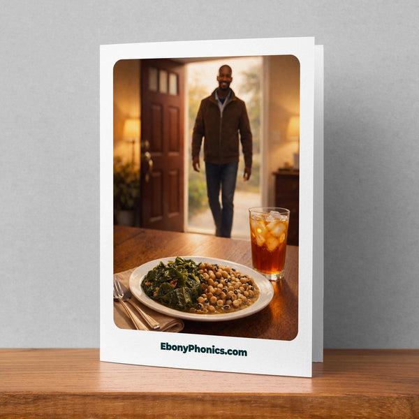 Happy New Year (African American) - Ebony Phonics Greeting Card