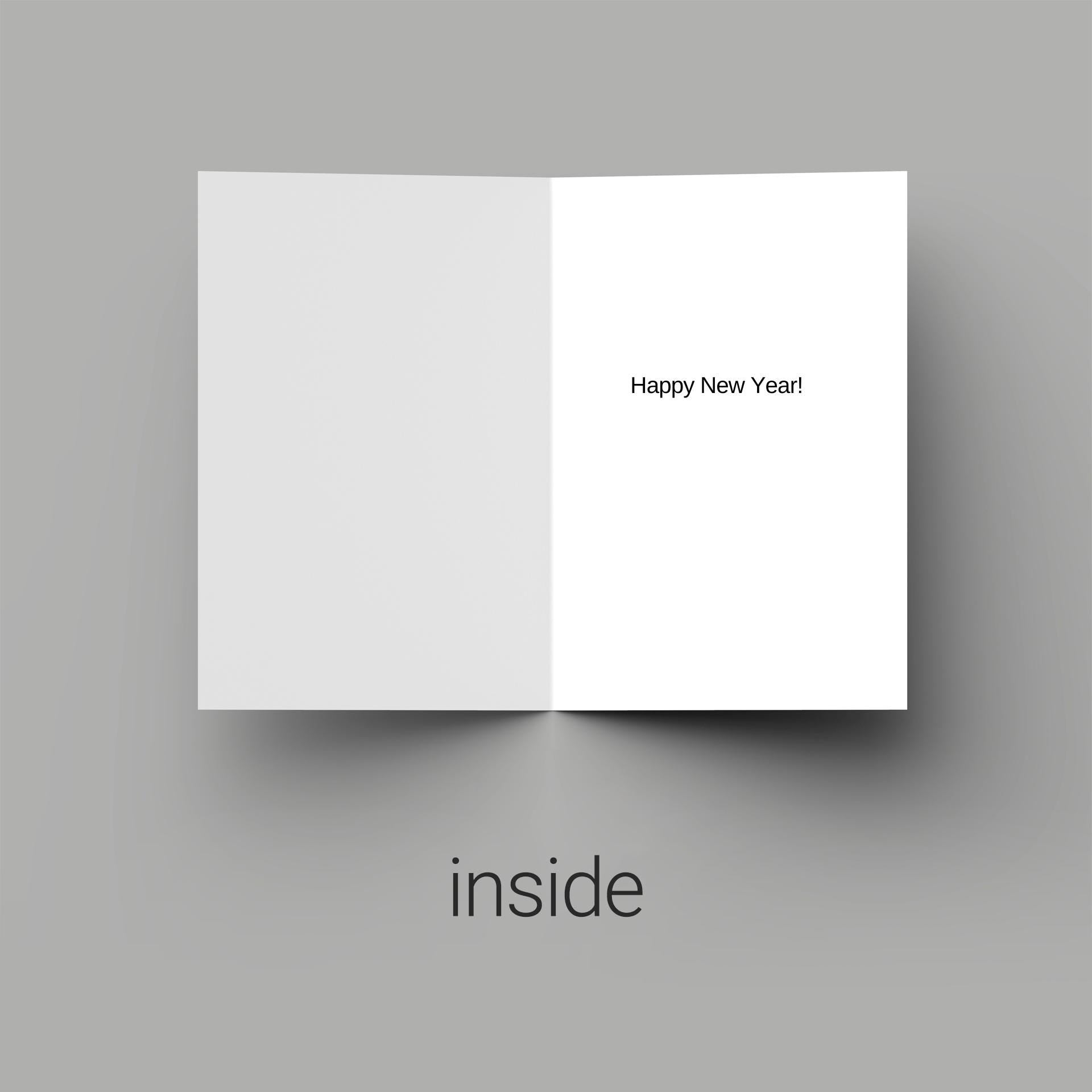 Happy New Year (African American) - Ebony Phonics Greeting Card